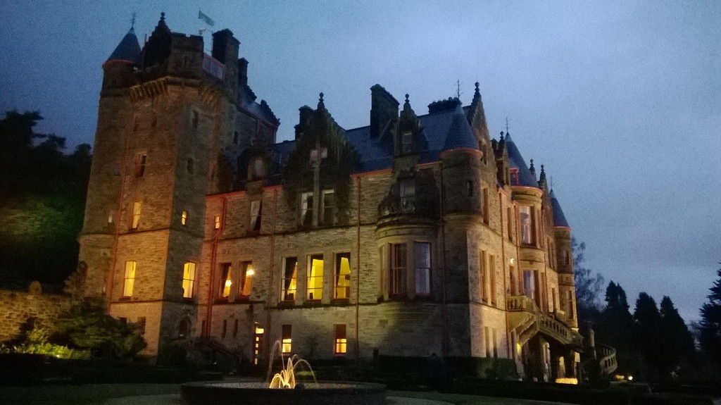 Belfast Castle by Night