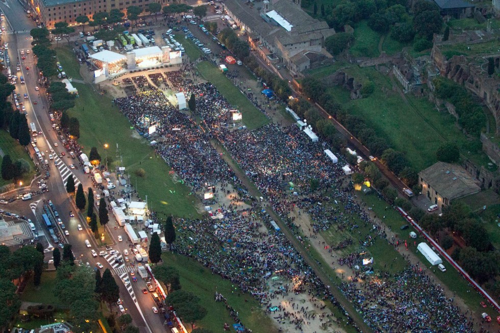 Rolling Stones Concert at Circus Maximus Rome